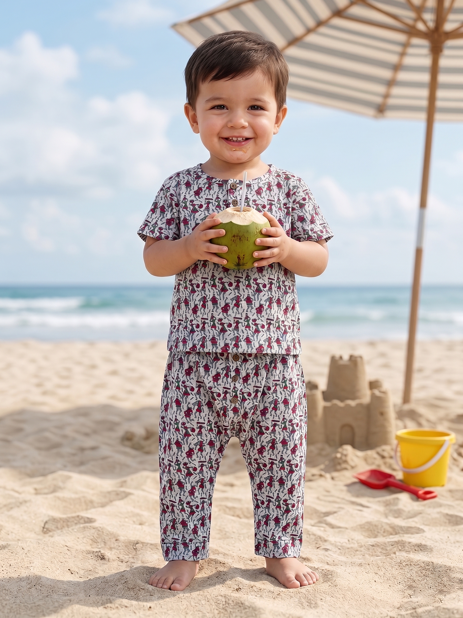 Tribal Heritage Luxe Co-ord Set (All-Over Print Cotton Set)