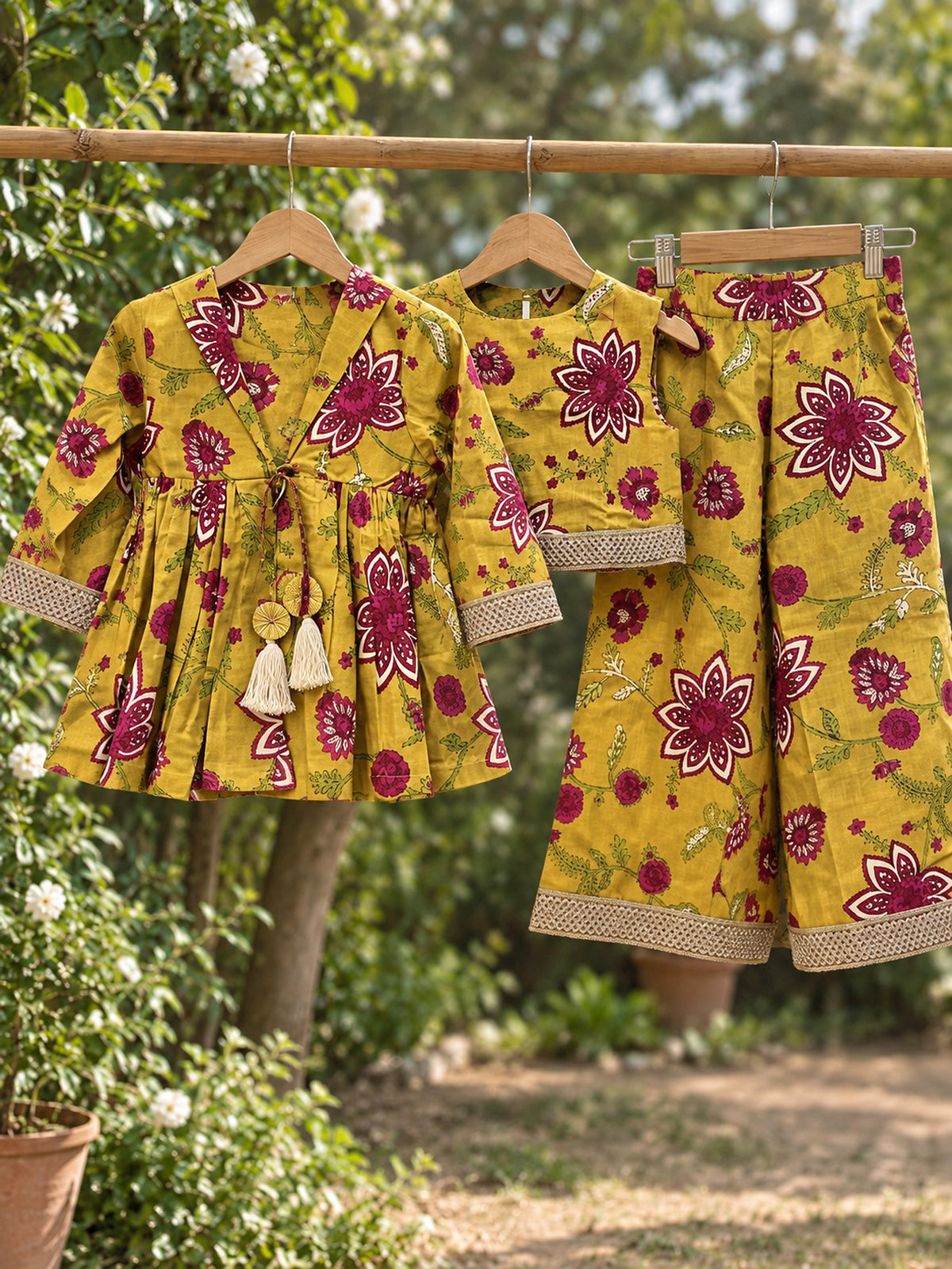 Marigold Muse 3-Piece Ethnic Set
