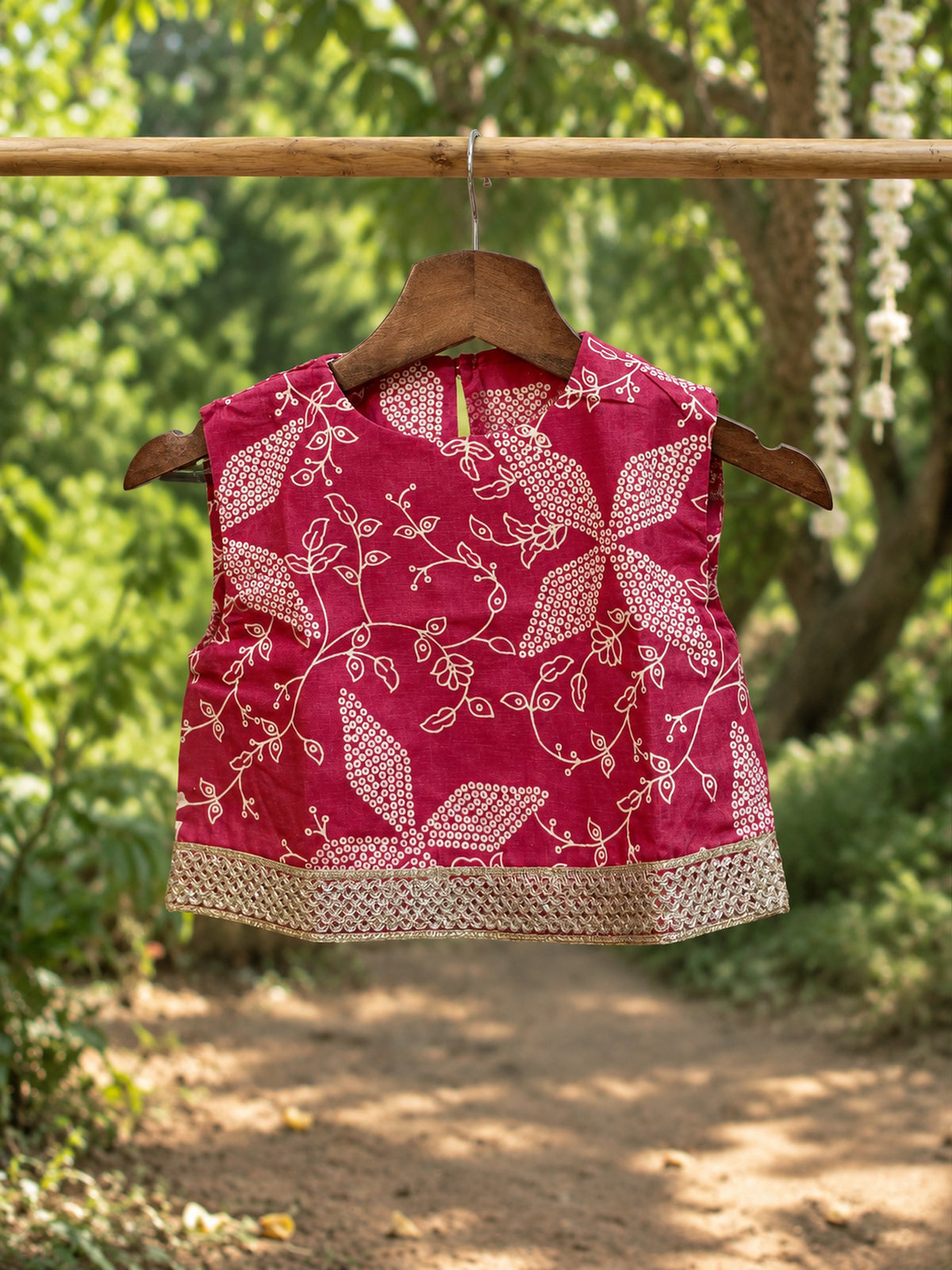 Berry Blossom Royale 3-Piece Ethnic Set