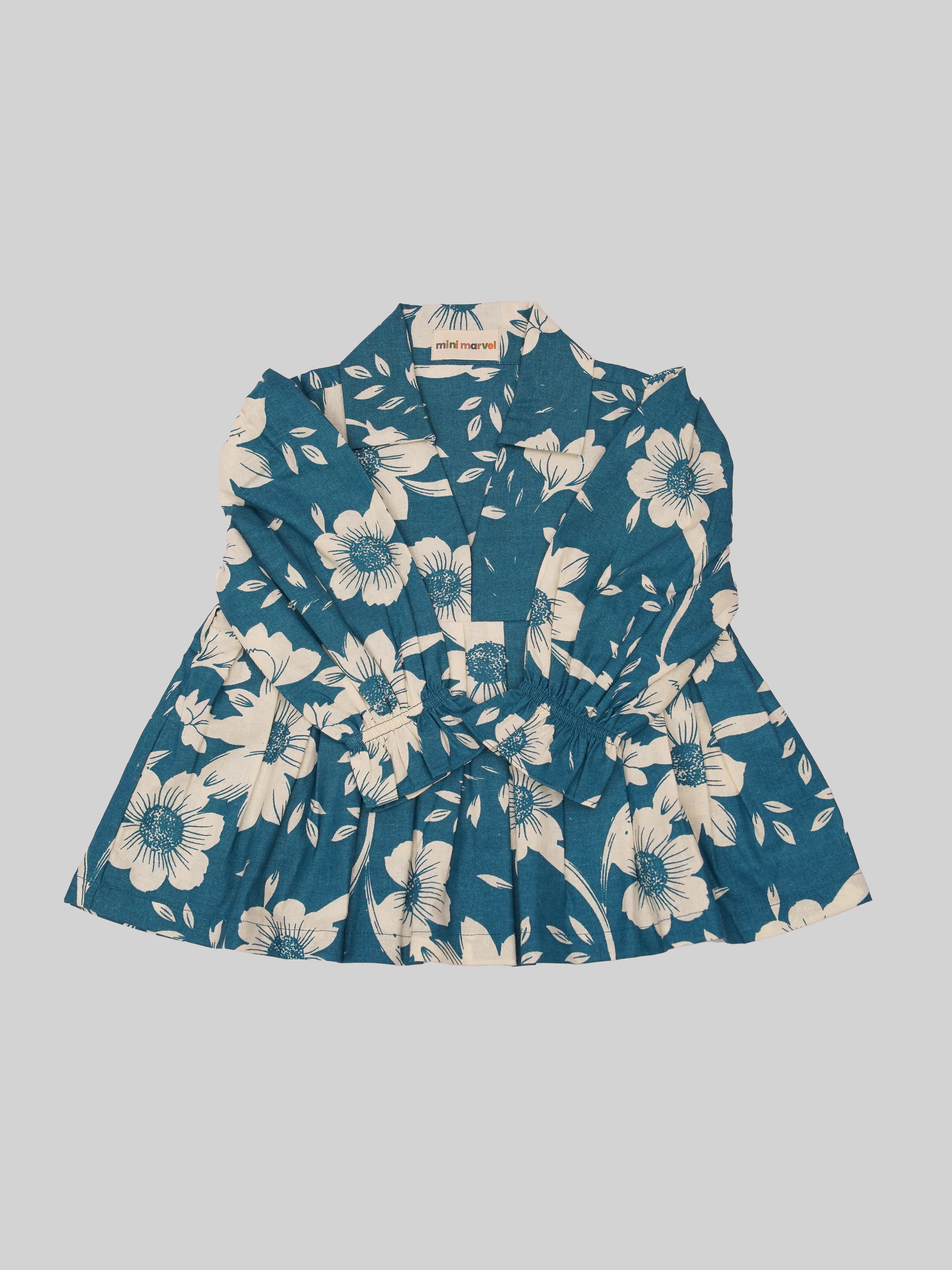 Teal Bloom Co-ord Set