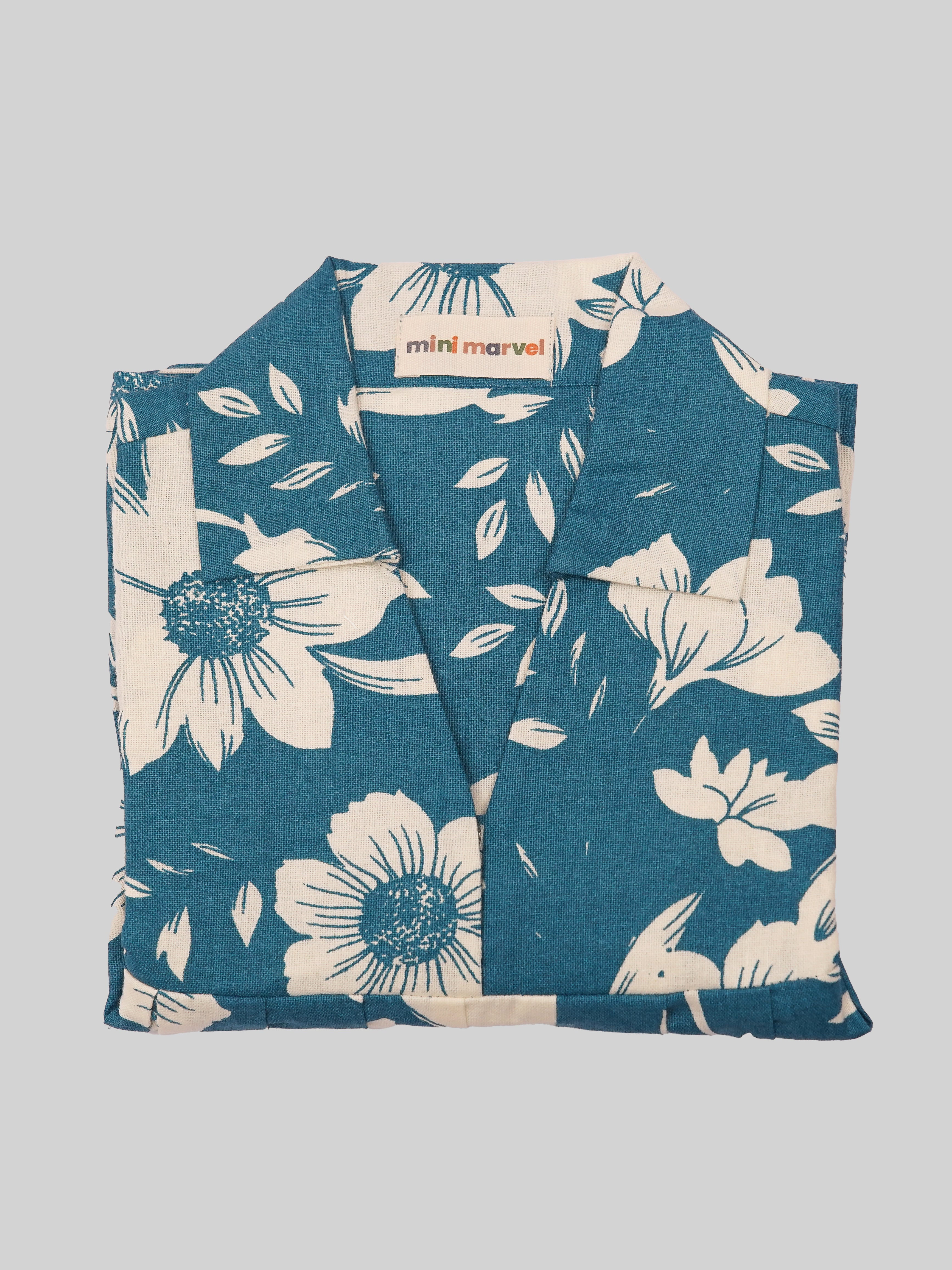Teal Bloom Co-ord Set