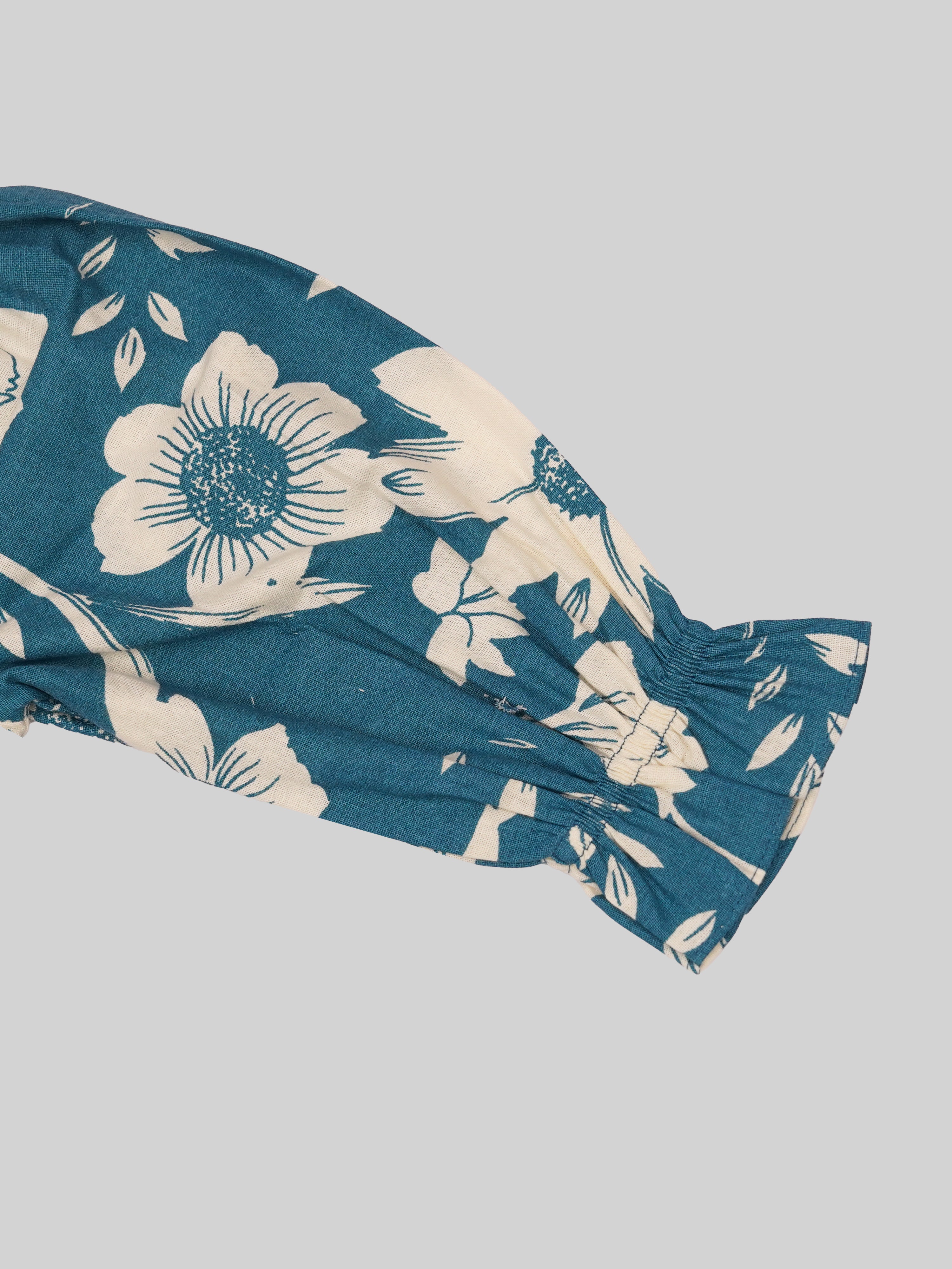 Teal Bloom Co-ord Set