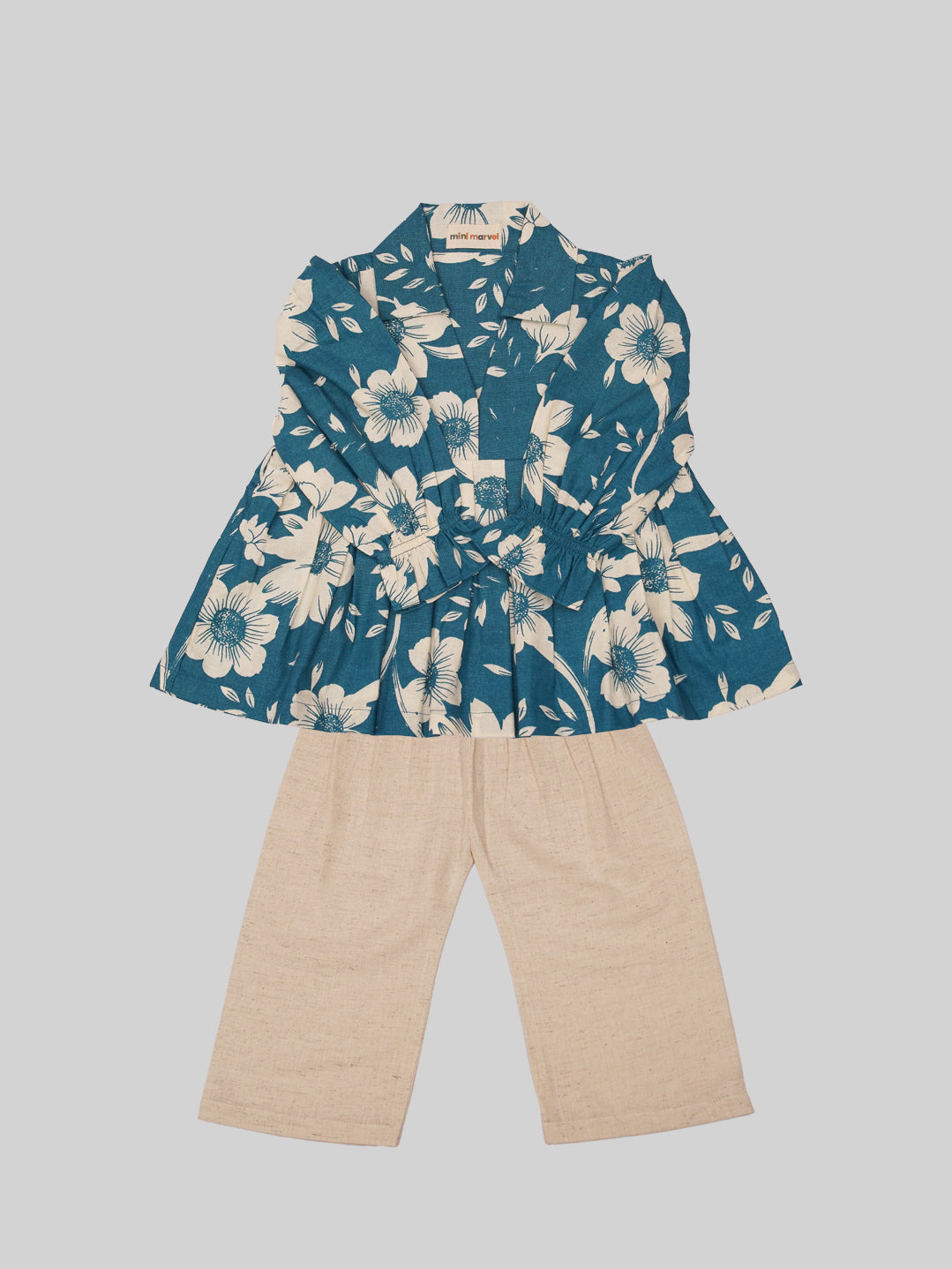 Teal Bloom Co-ord Set