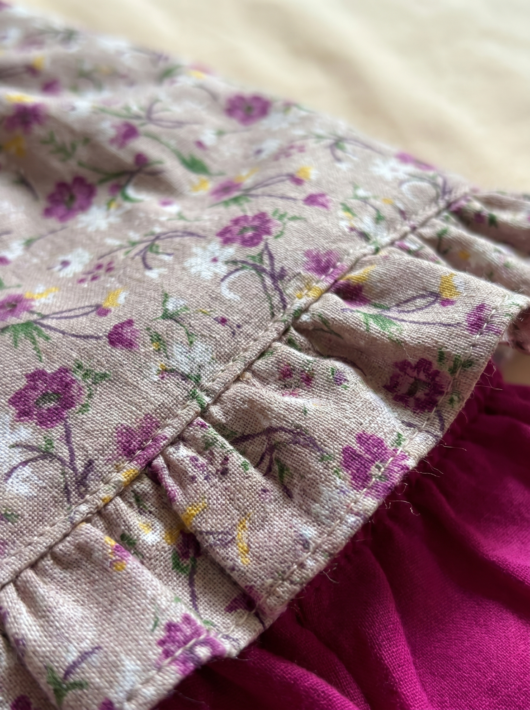 Garden Glow Ruffle Pants Set