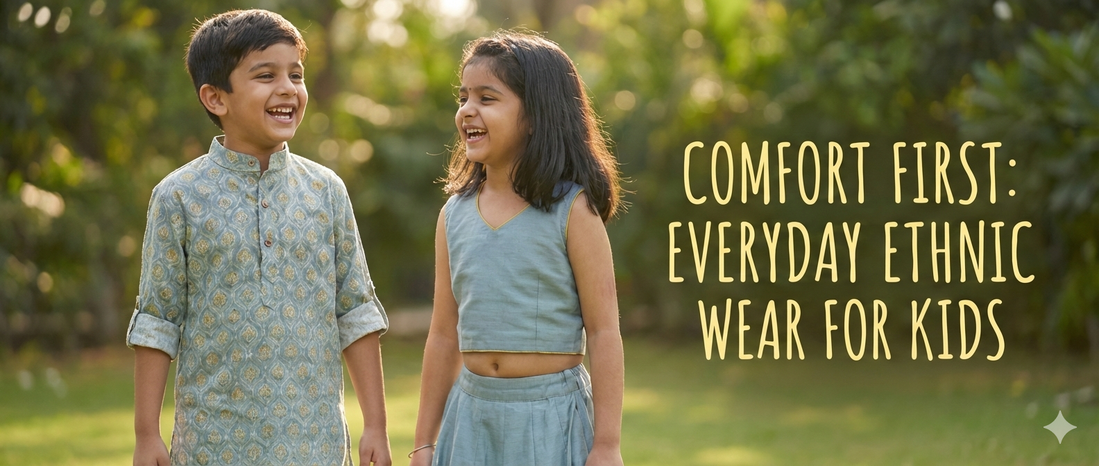 How to Pick Comfortable Everyday Ethnic Wear for Kids