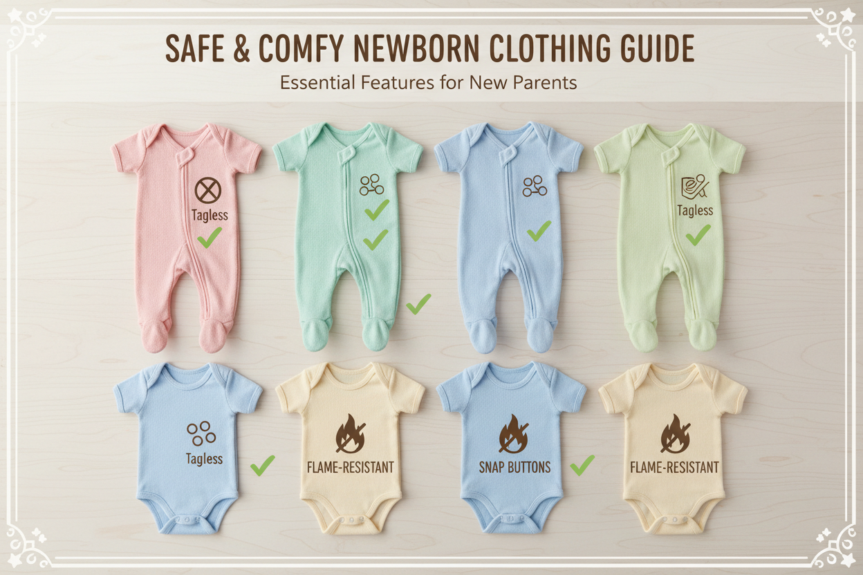 Newborn Clothing Safety Tips Every Parent Should Know