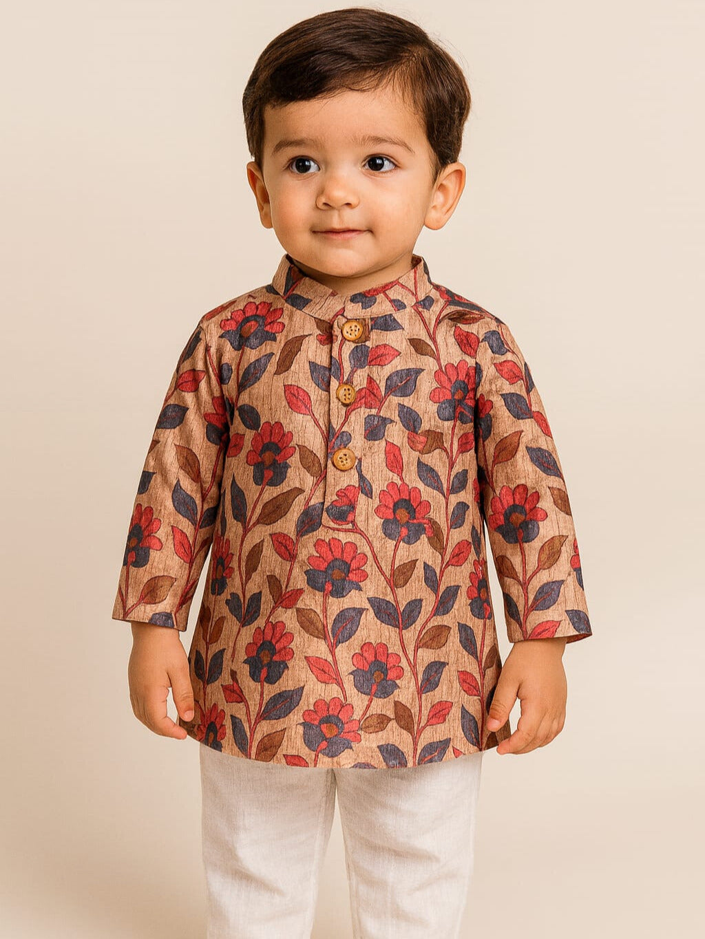 Rustic Bloom Floral Kurta Set