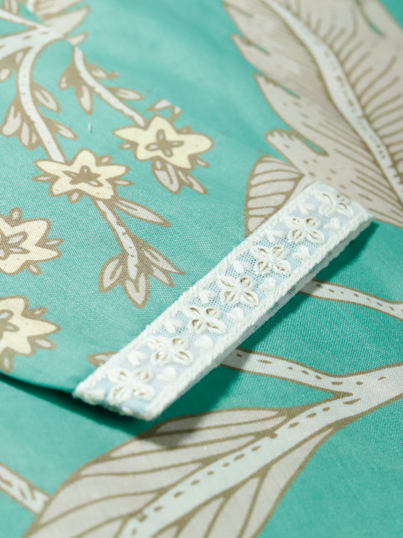 MiniMarvel “Mehfil Green” Festive Twin Set