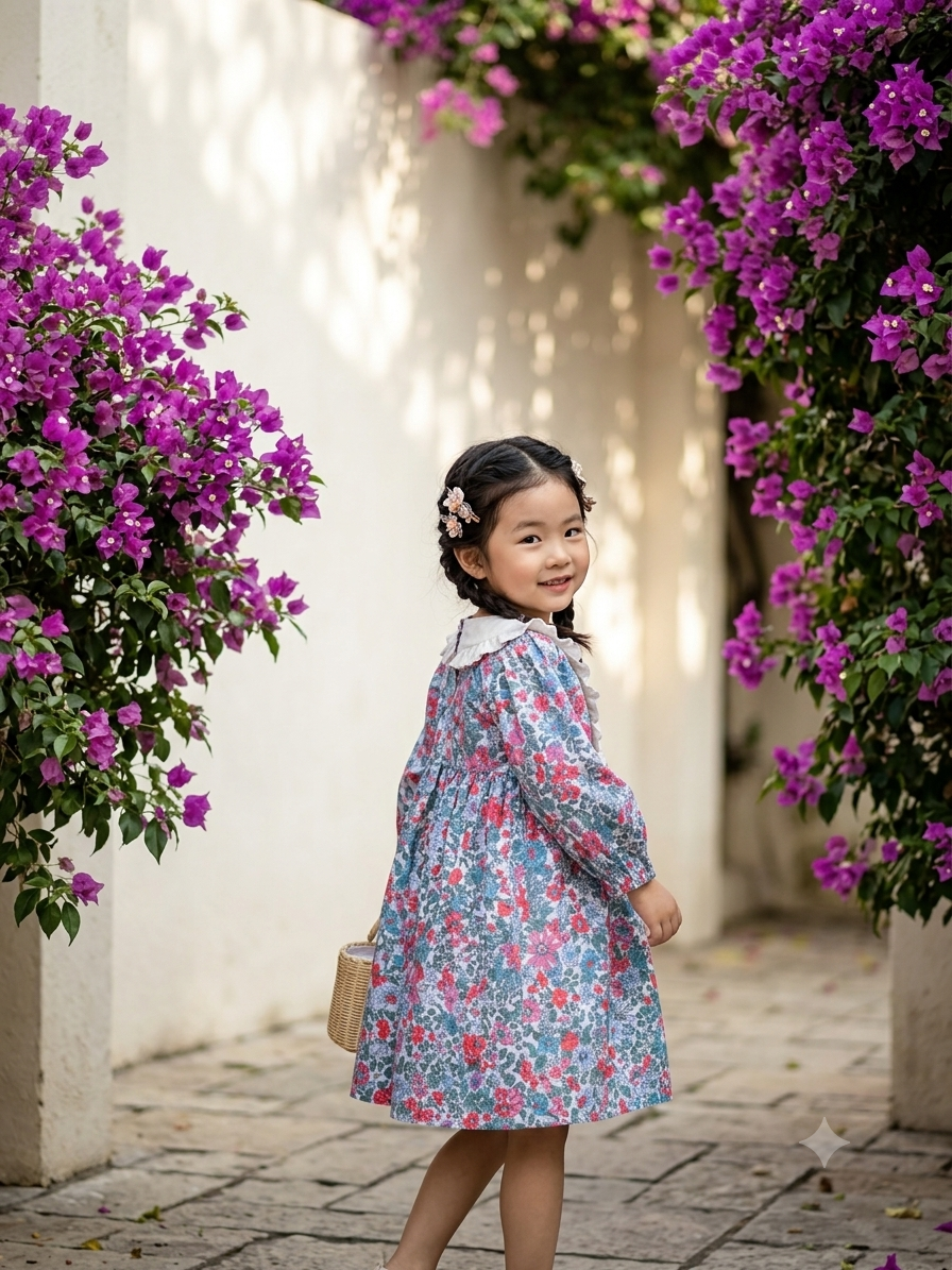Secret Garden Floral Dress