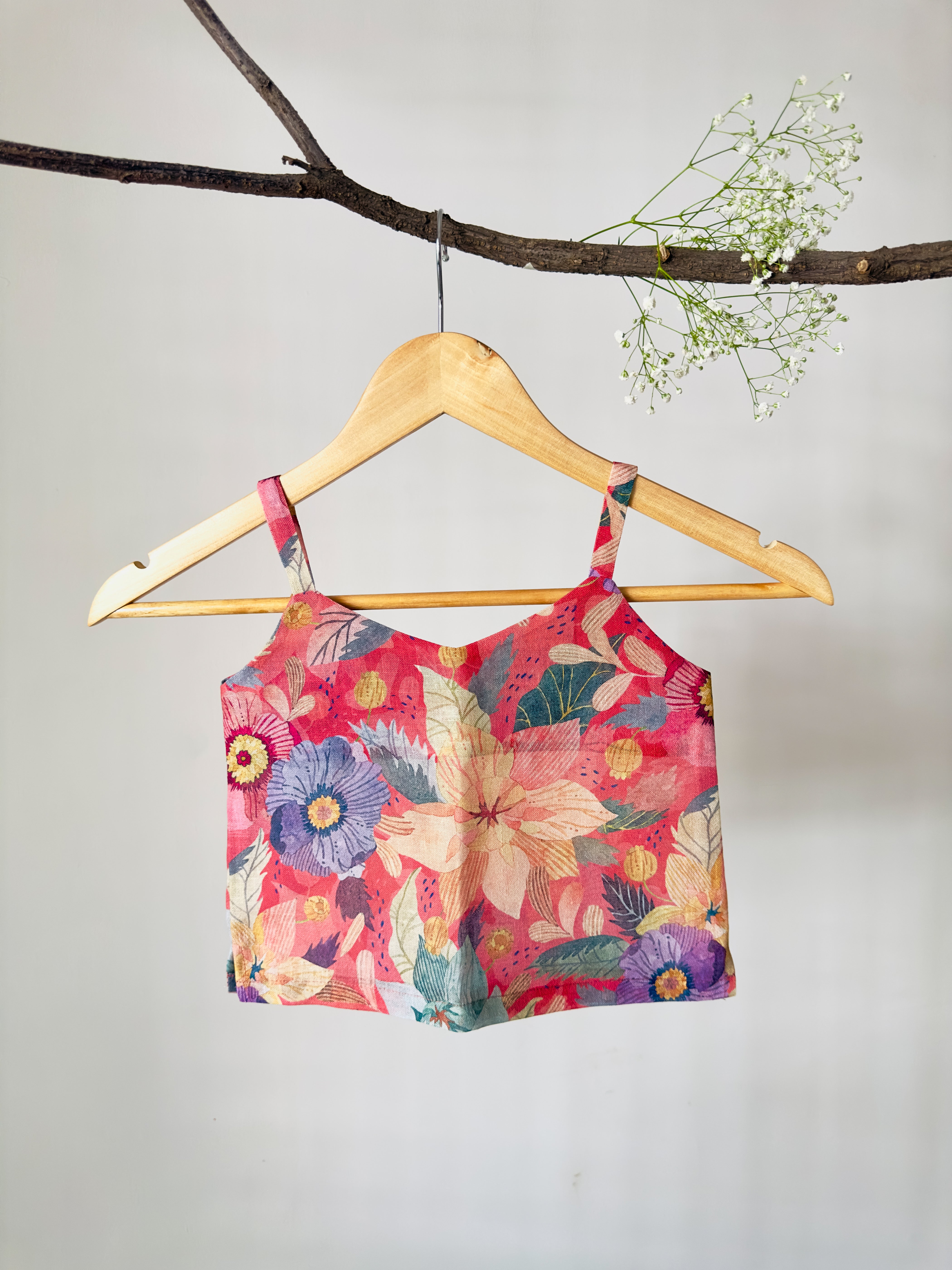 Multicolour Bloom 3-Piece Co-ord Set