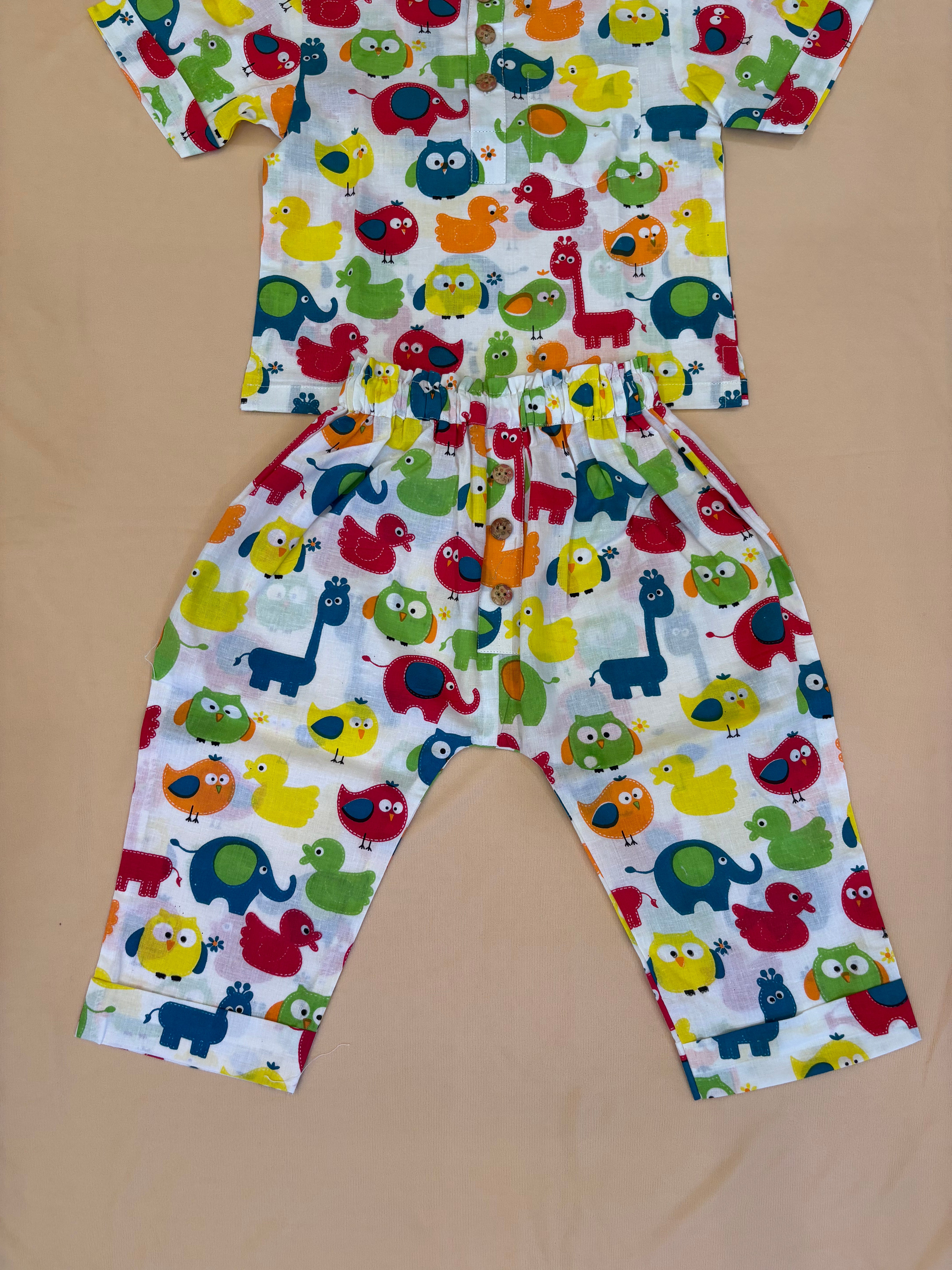 Mini duck print co-ord set