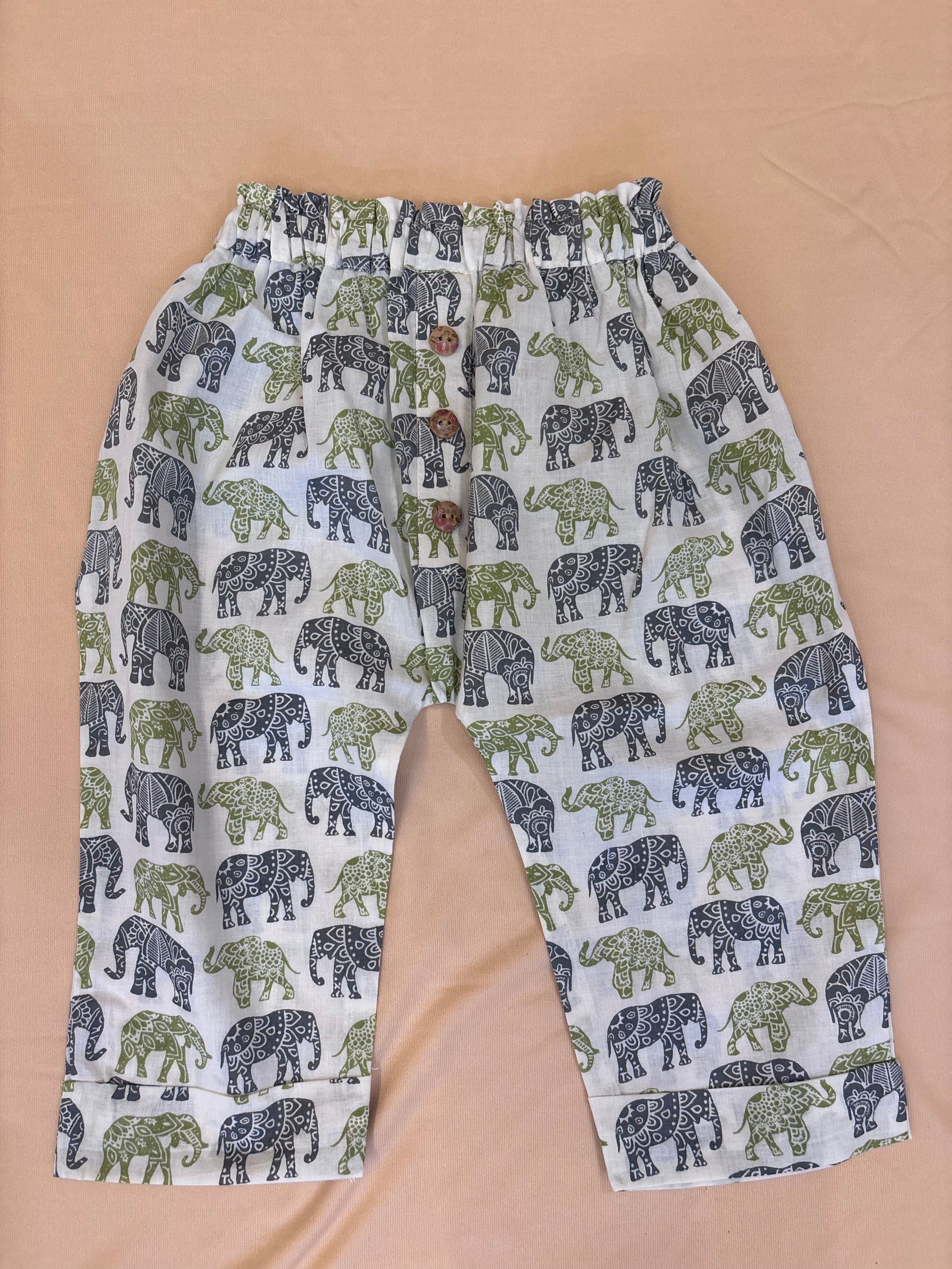 Little Elephant Cotton Co-ord Set