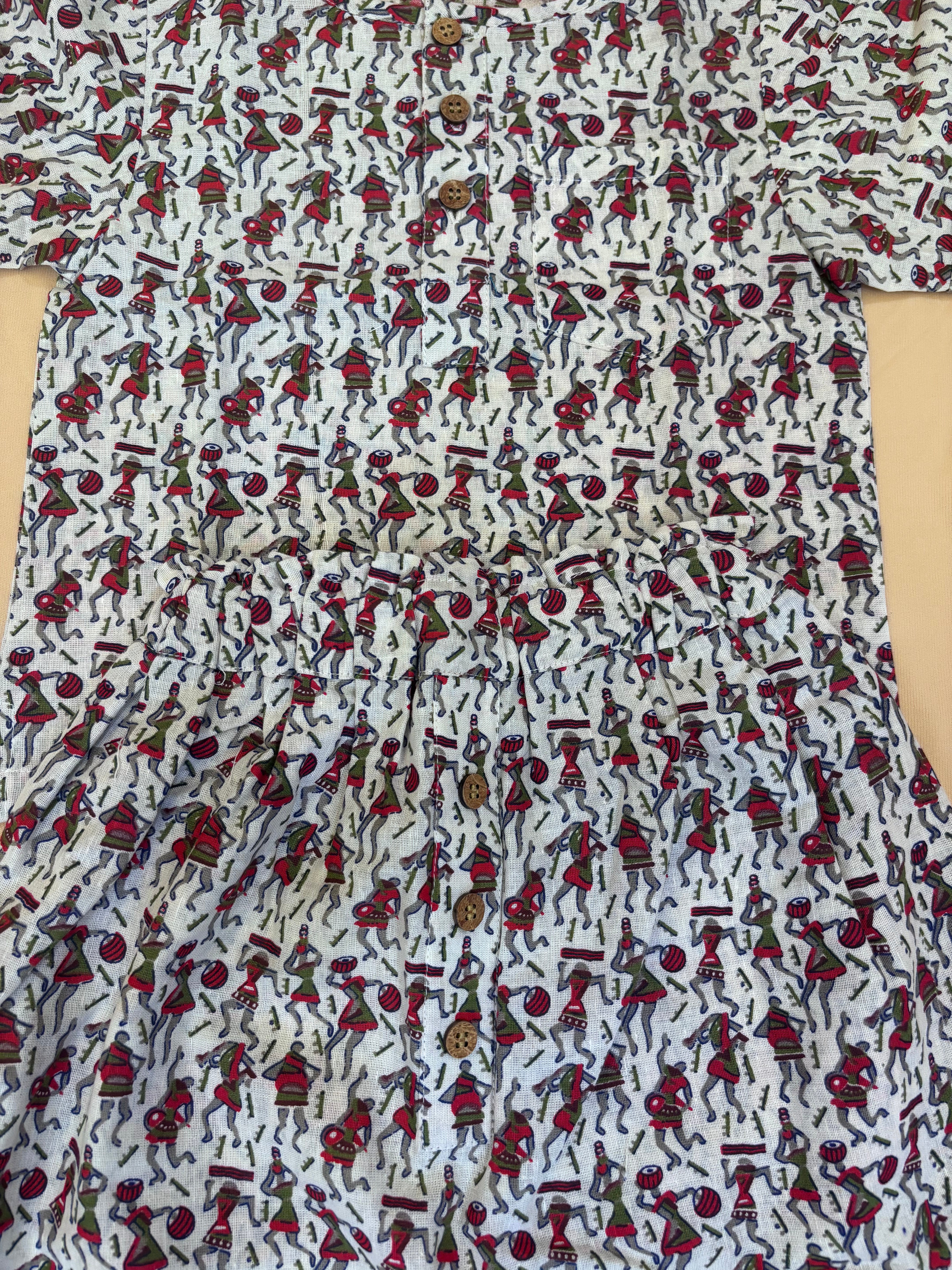 Tribal Heritage Luxe Co-ord Set (All-Over Print Cotton Set)