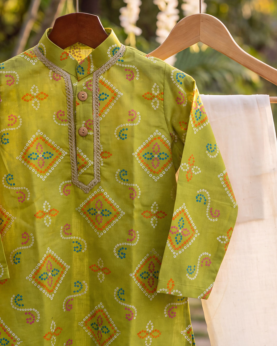 Meher Lime Festive ethnic set