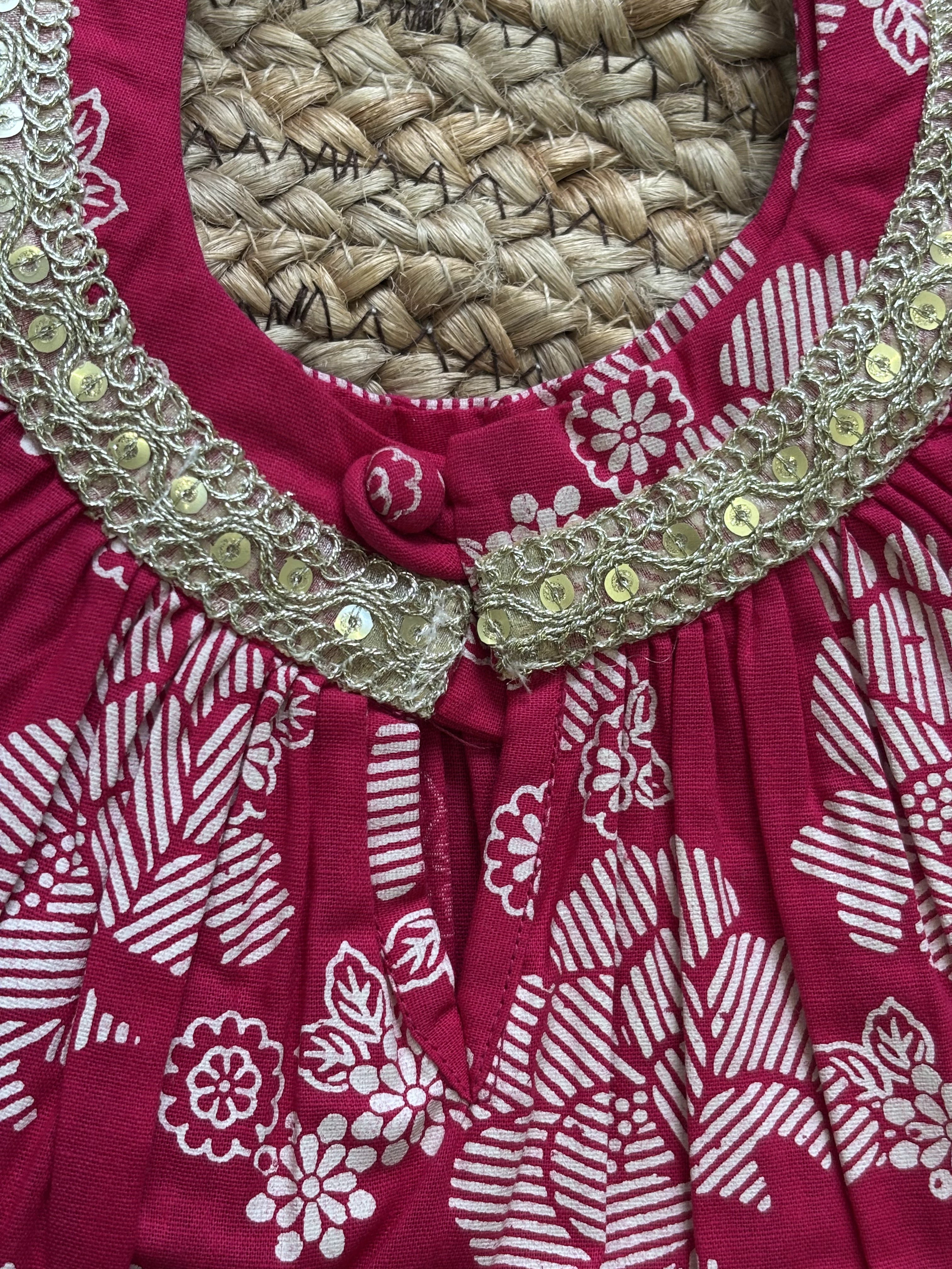 Roselle Charm Palazzo Set