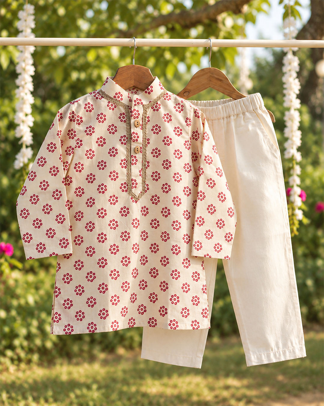 Ivory Blossom Heritage Ethnic Set