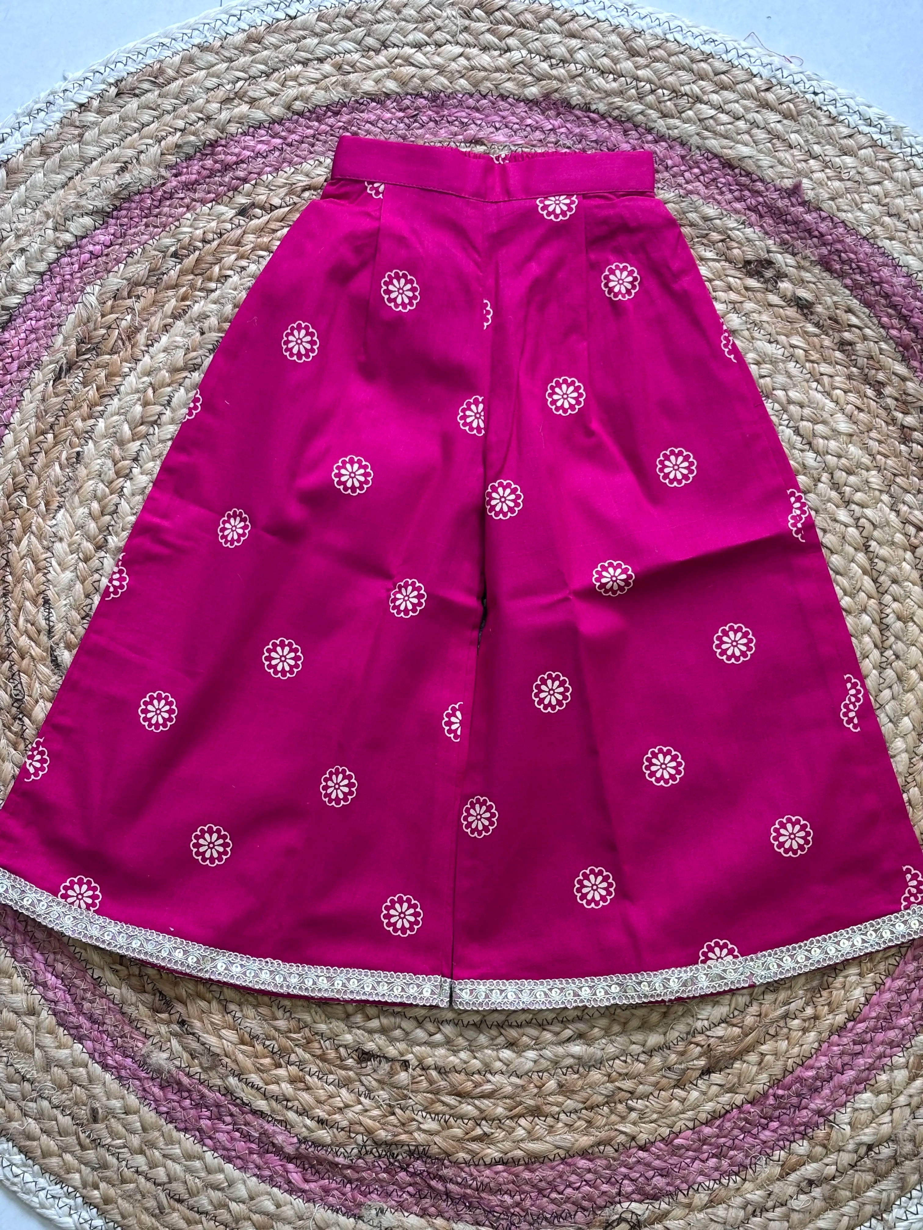 Roselle Charm Palazzo Set