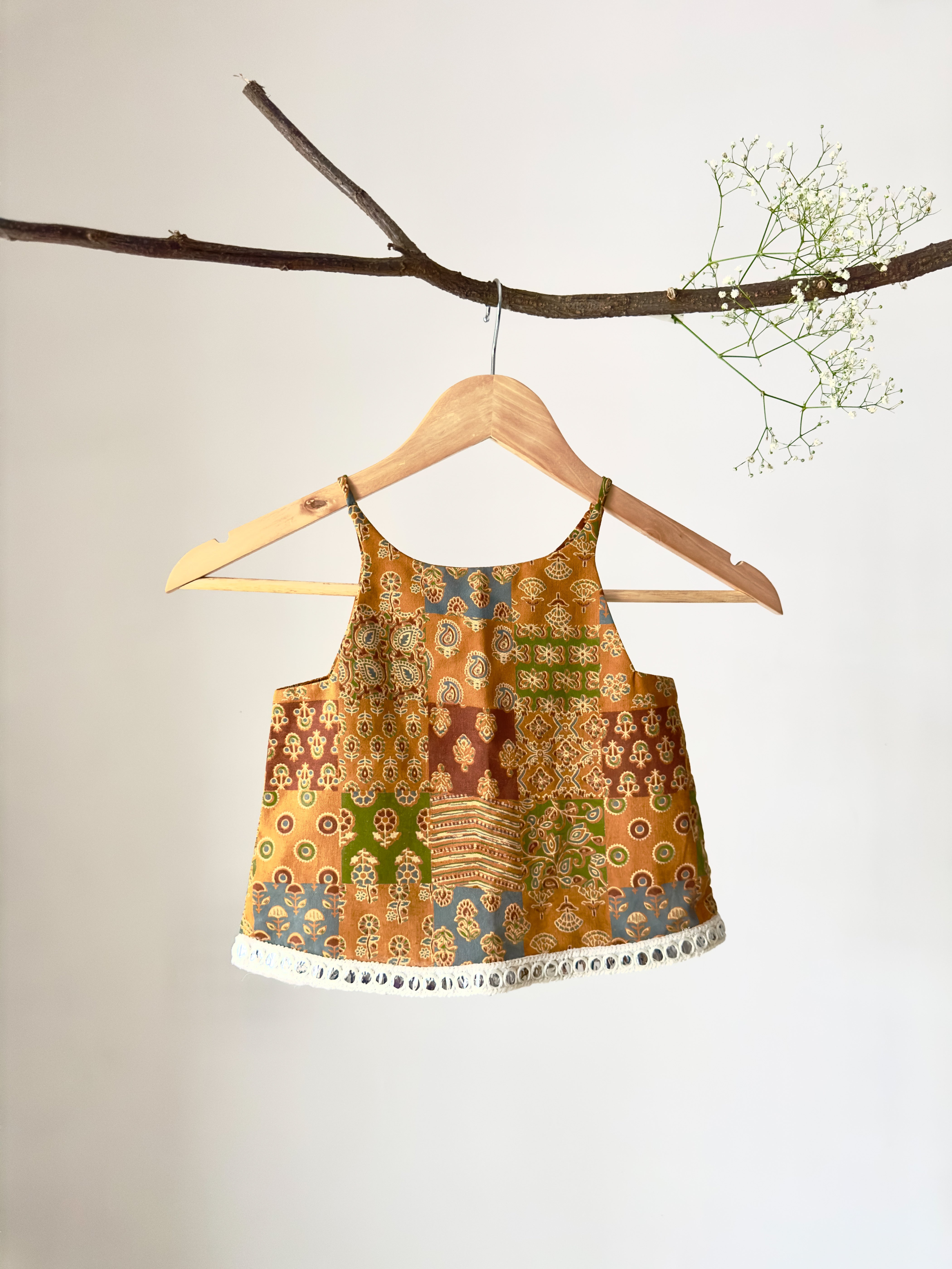 Little Boho Dhoti Set