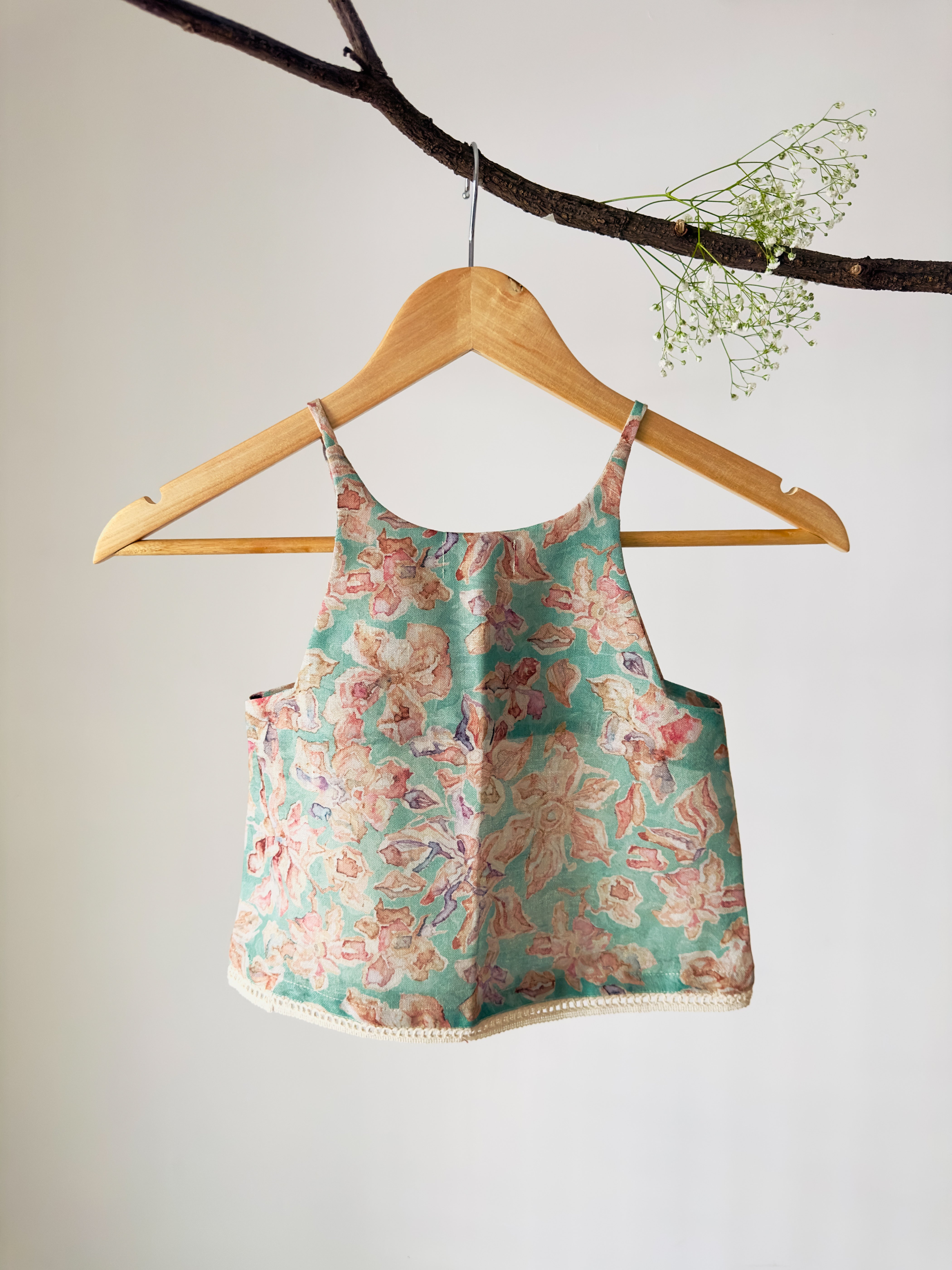 Blossom Teal Floral Cotton Co-ord Set