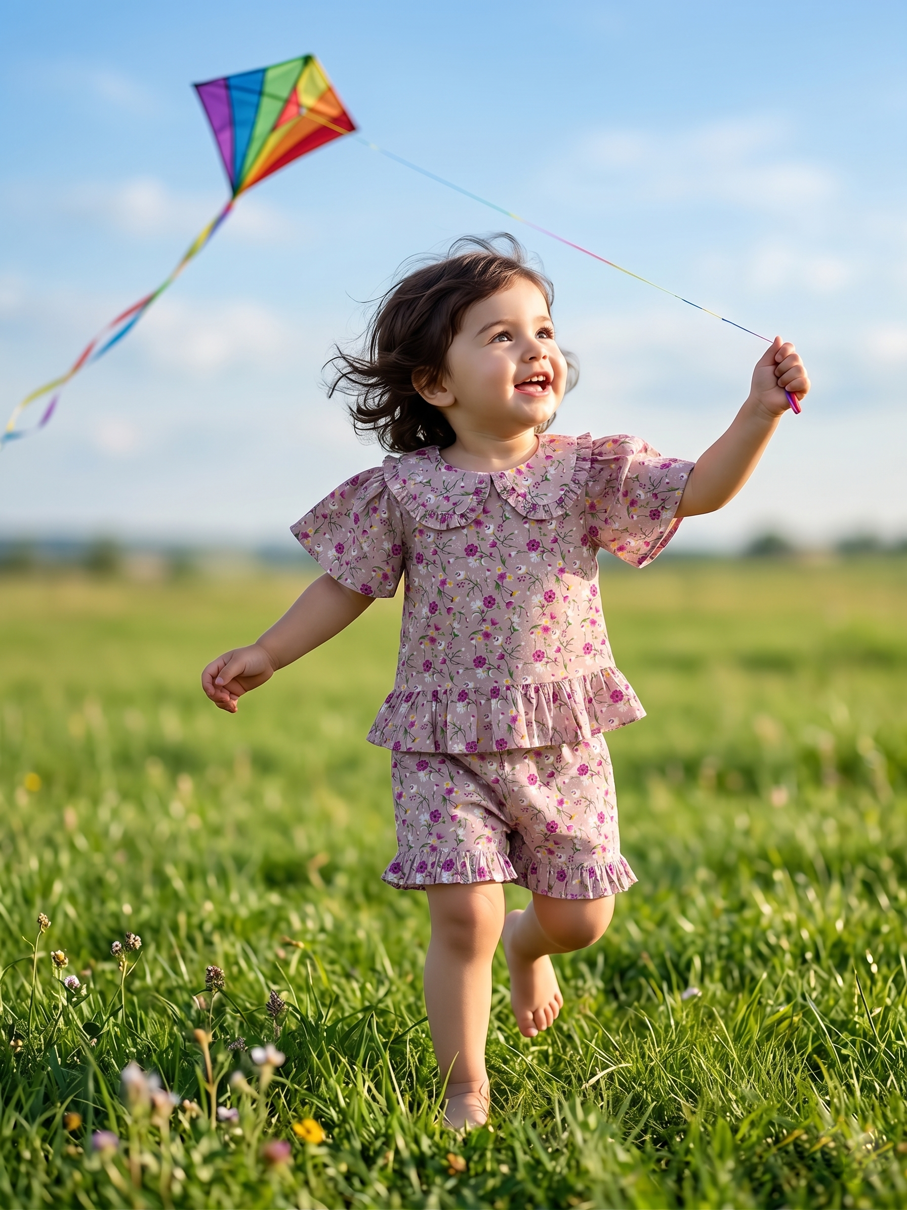 Spring Blossom Kids Co-ord Set