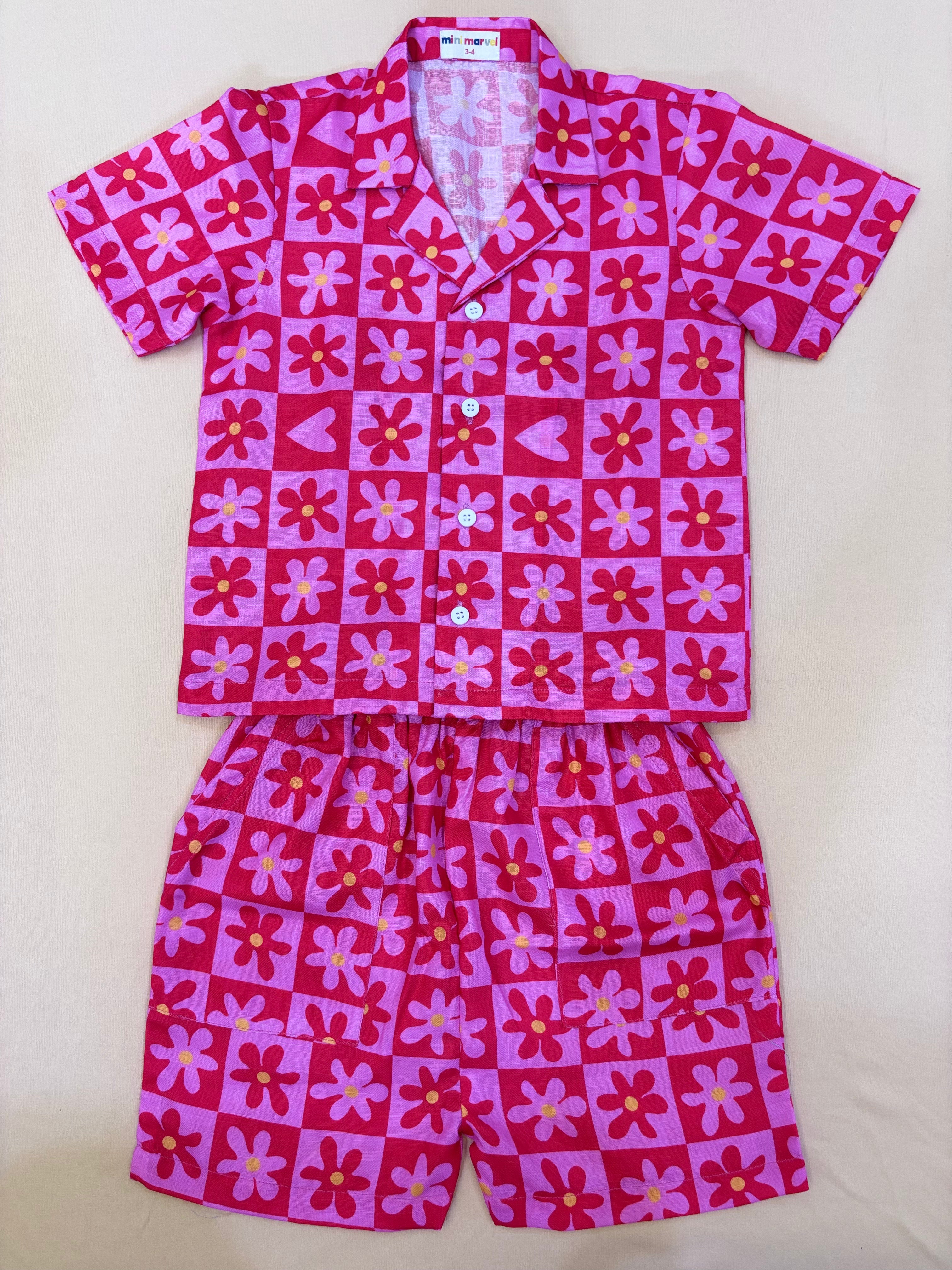 Pink Blossom Co-Ord Set