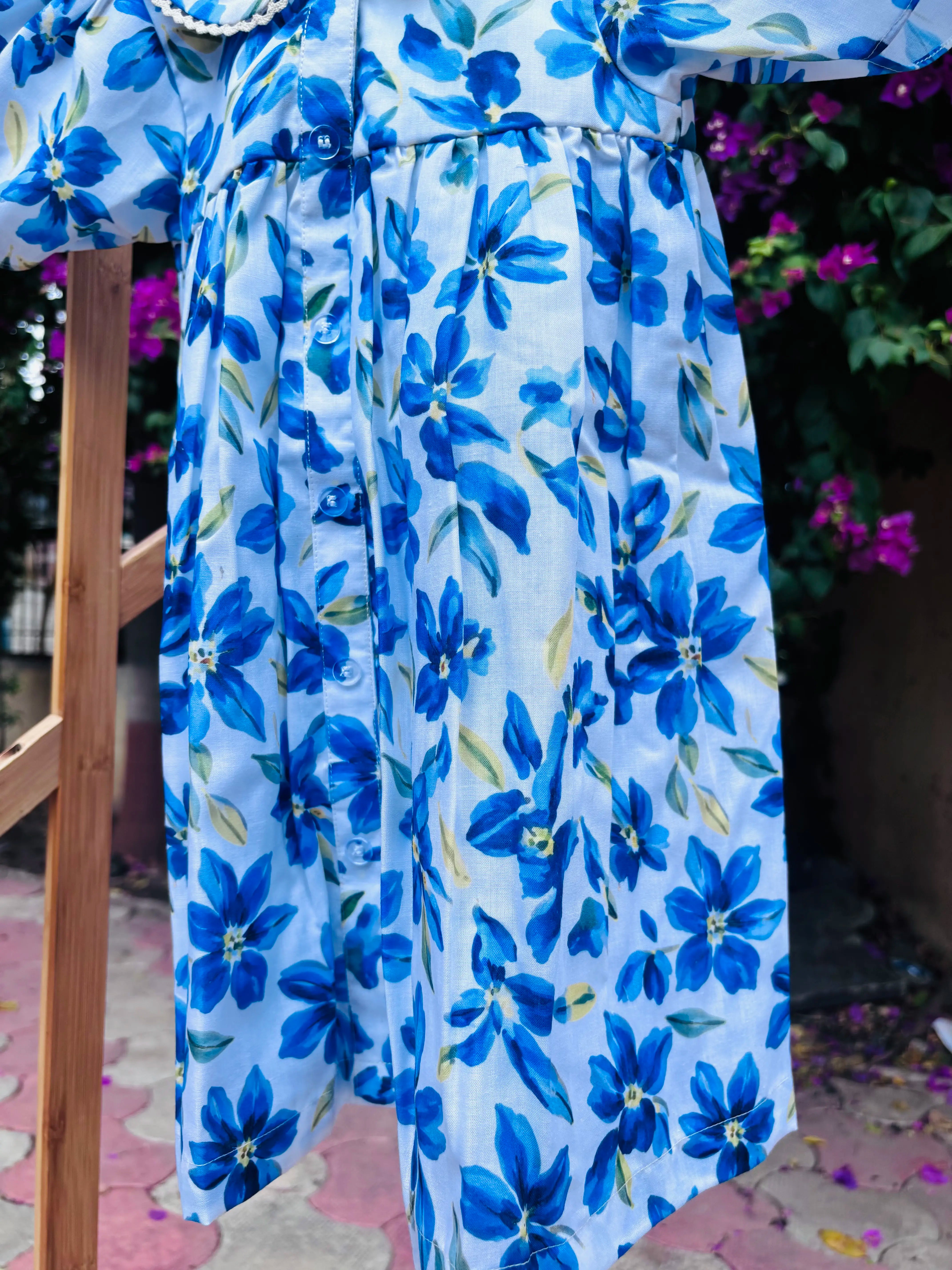 Little Bluebell Floral Dress