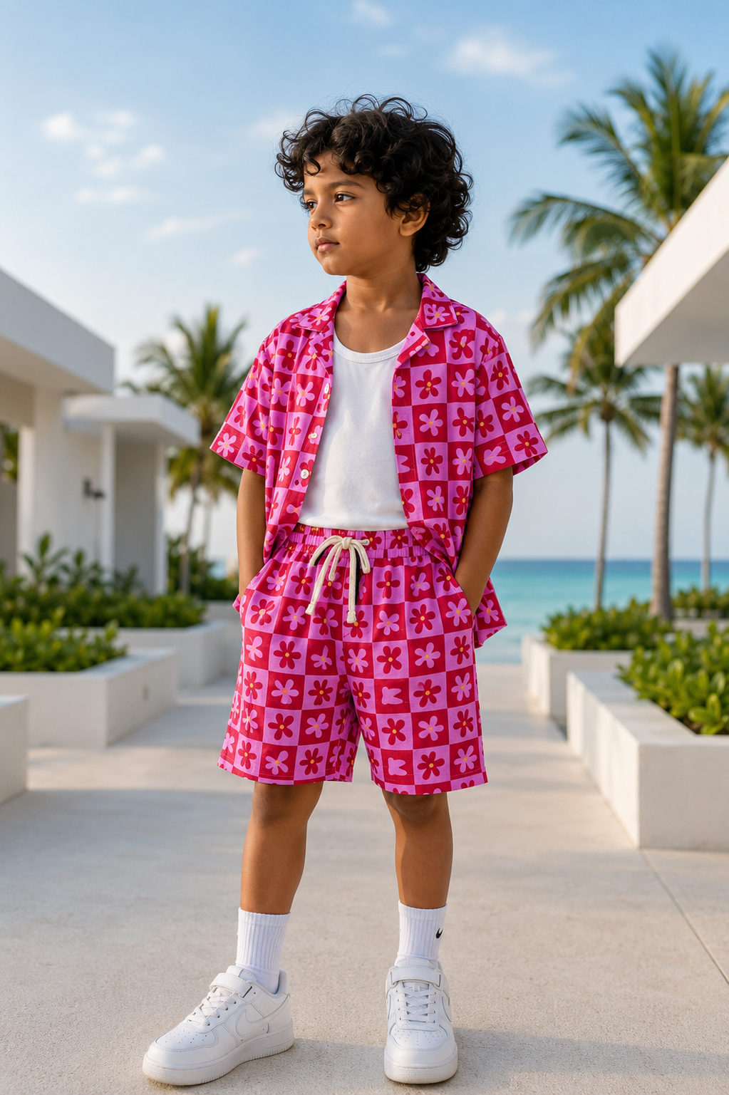 Pink Blossom Co-Ord Set