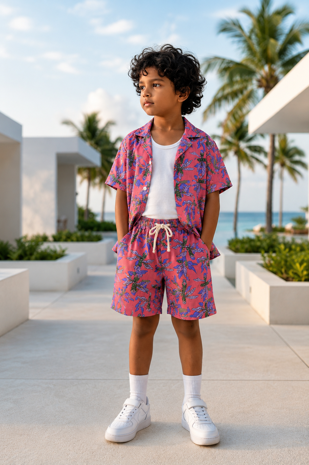 Tropical Bloom Co-Ord Set
