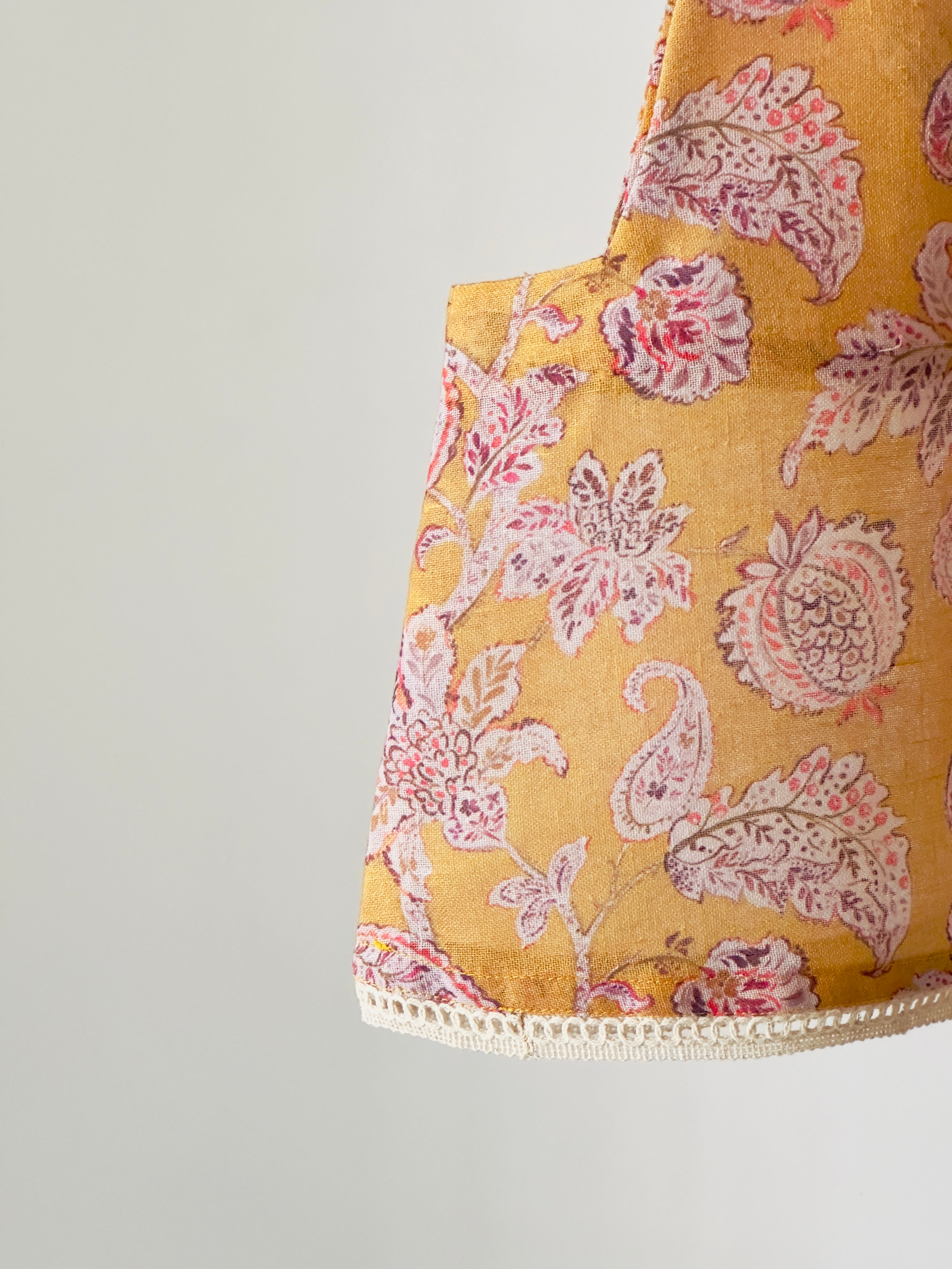 Mustard Paisley Cotton Co-ord Set