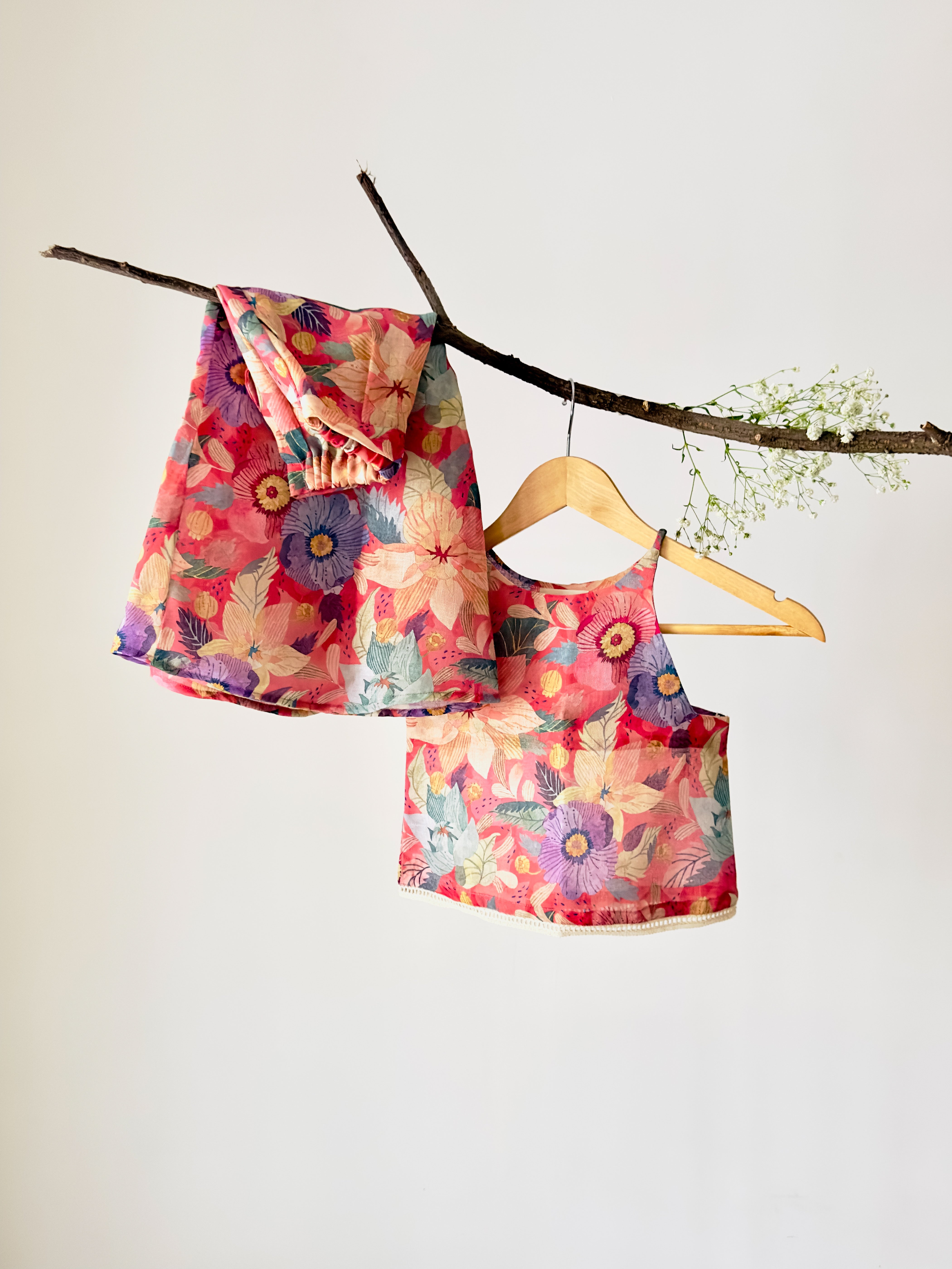 Multicolor Bloom Co-ord Set