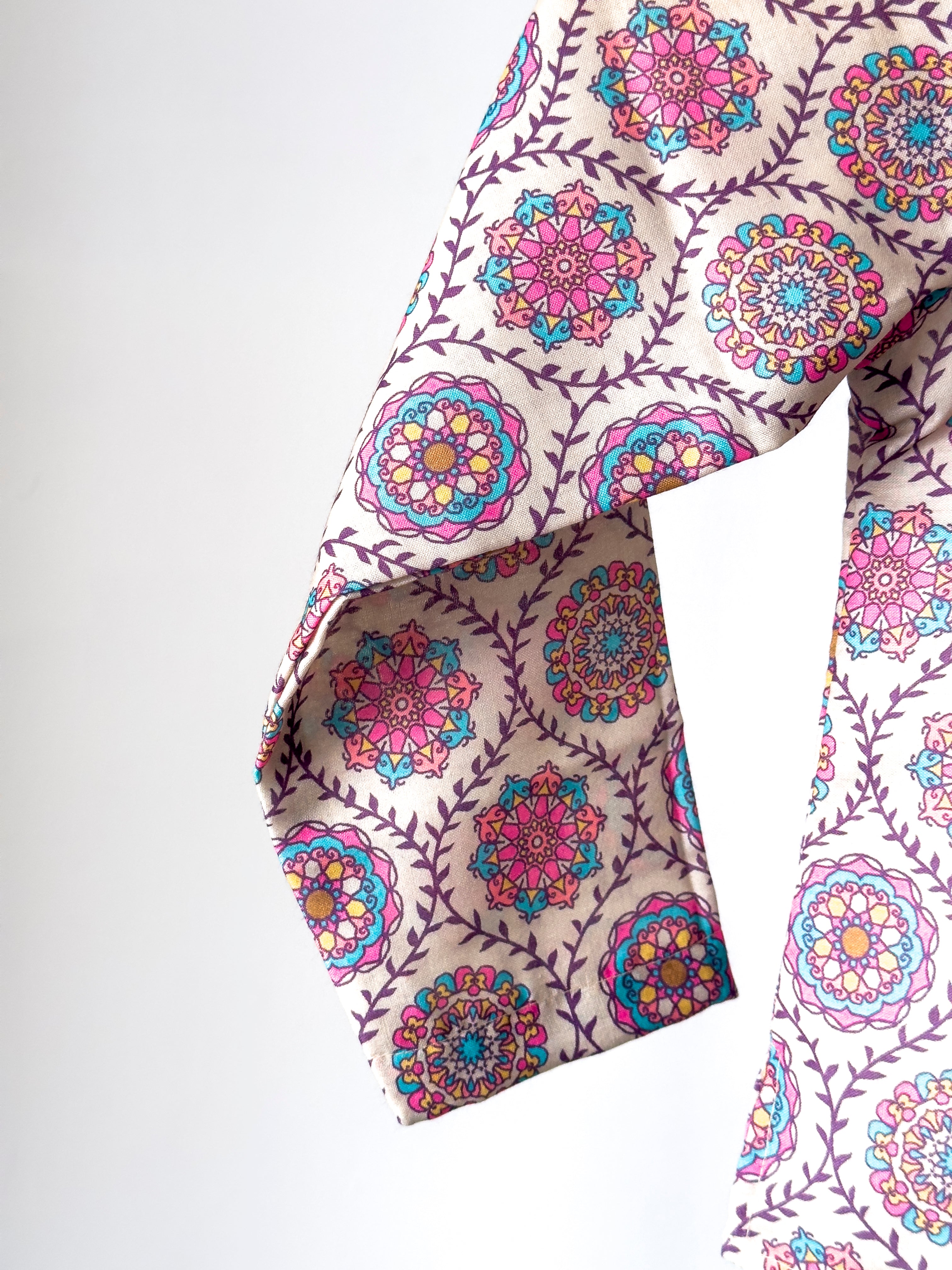 Blossom Beige Printed Kurta Set