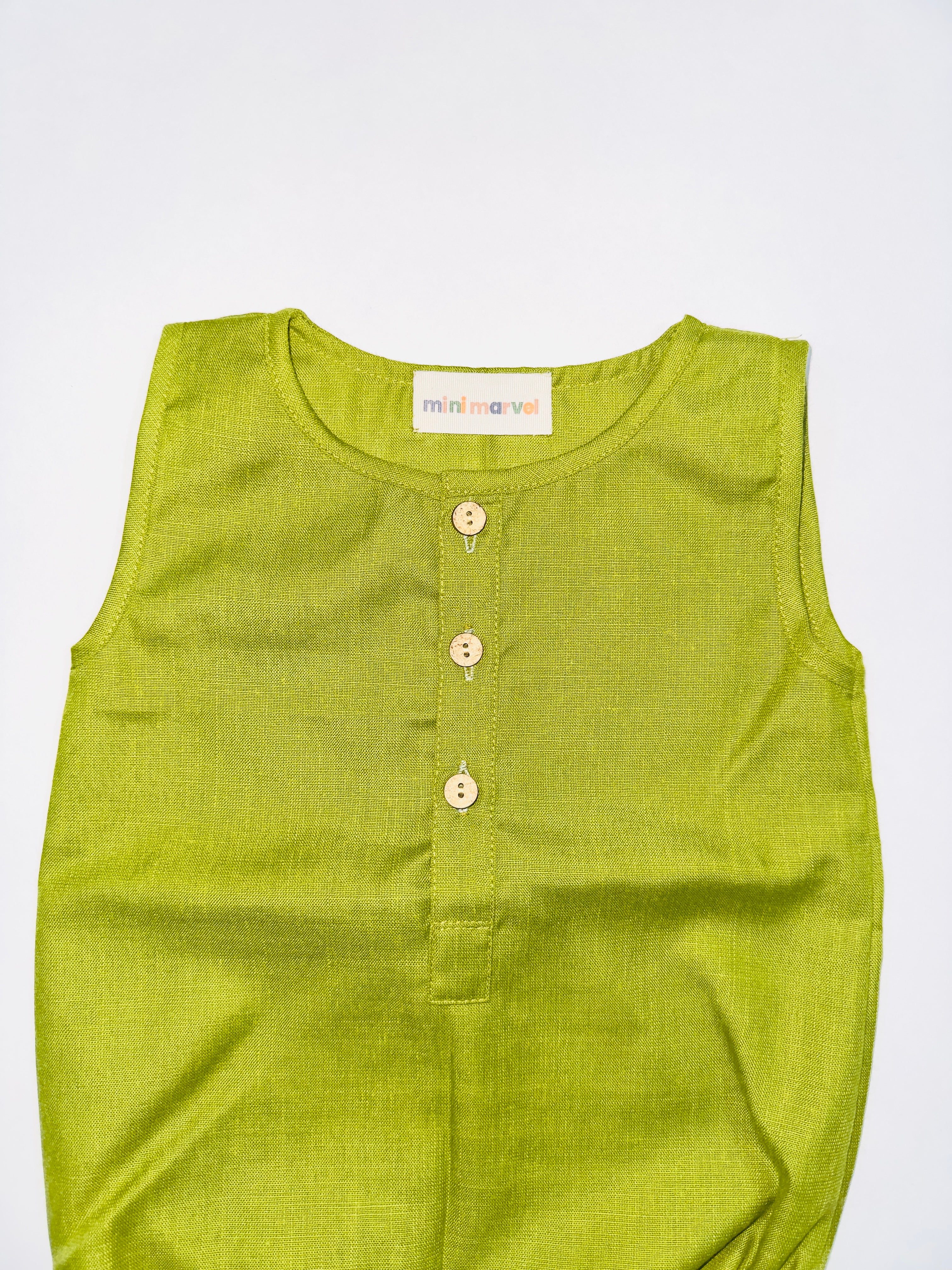 OLIVE CHARM BABY ROMPER