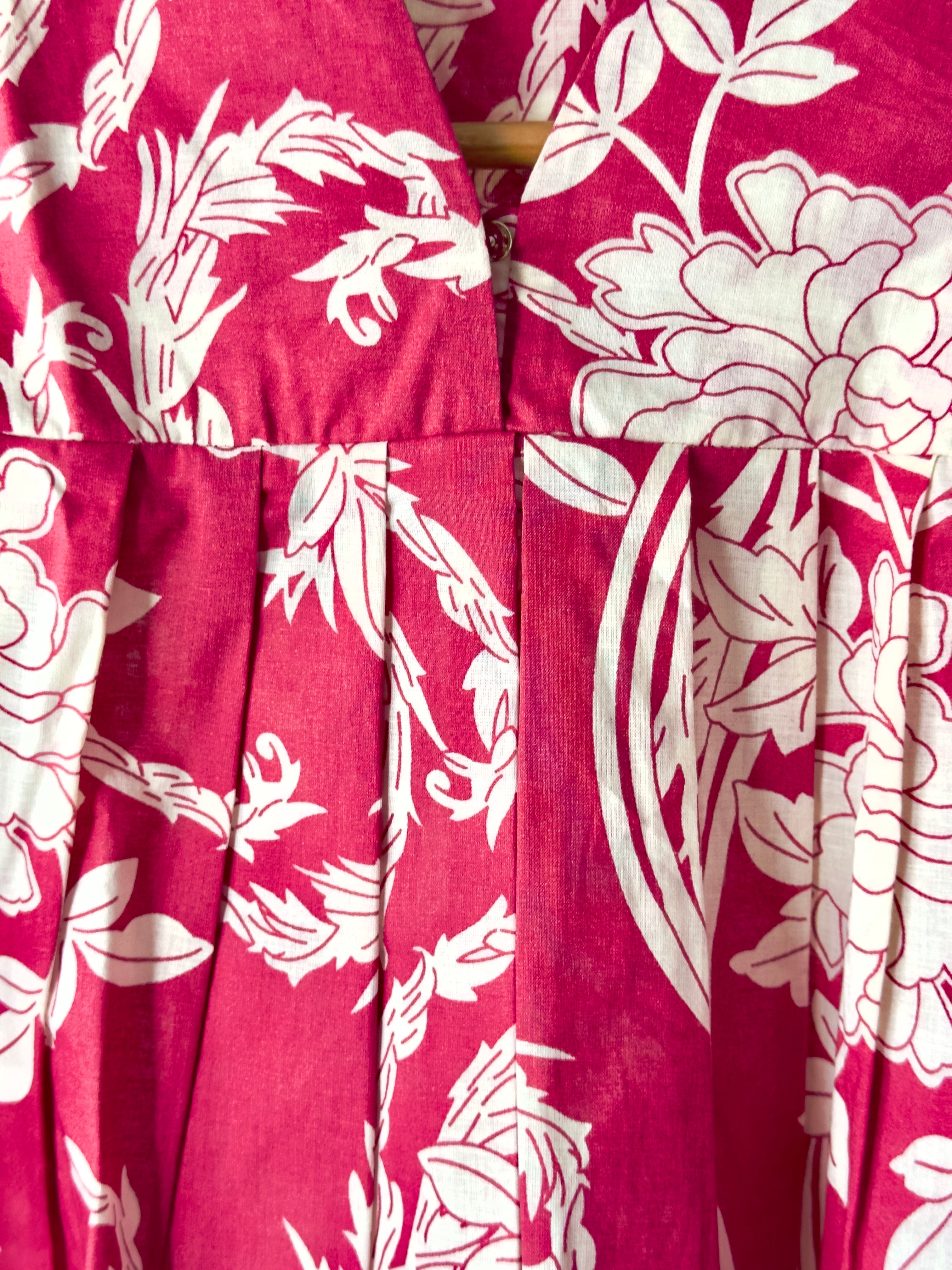 Cute baby girl co-ord set with printed top and pants 