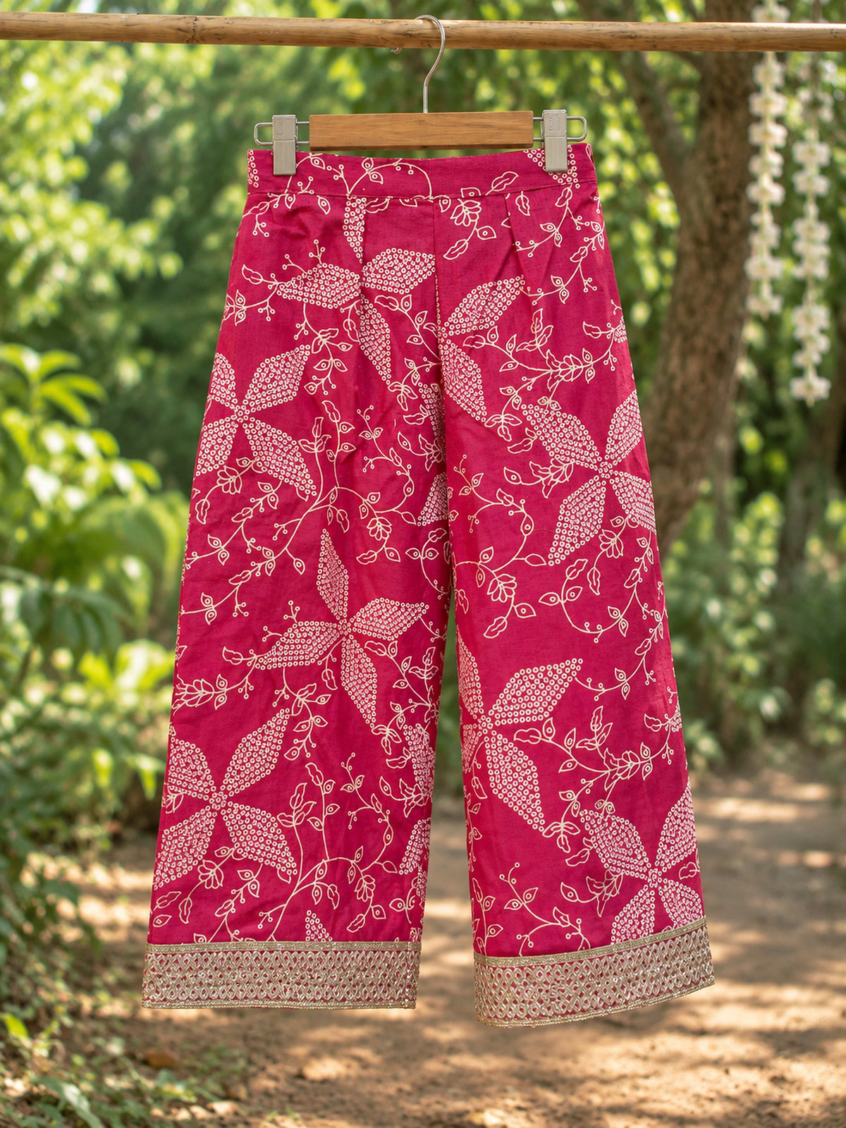 Berry Blossom Royale 3-Piece Ethnic Set