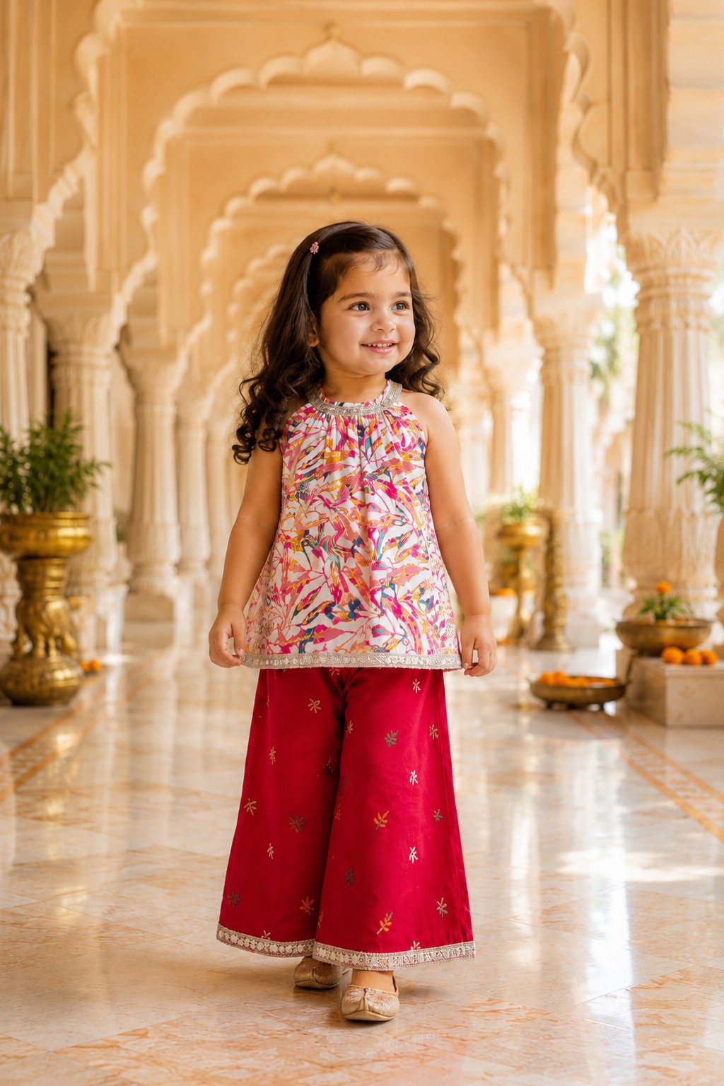 Aria Bloom Palazzo Set